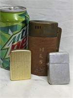 3 Vintage Lighters - Storm King, Etc