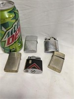 5 Vintage Lighters