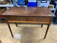 Old desk with 2 small drawers-38x19x28” tall