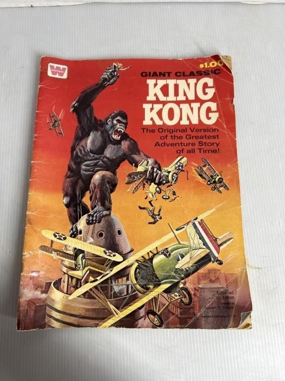Giant Classic King Kong Comic Book