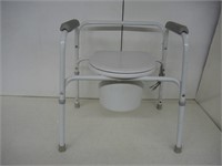 INVACARE ALL-IN-ONE COMMODE CHAIR-USED