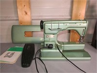 Vintage Viking Sewing Machine with Foot Pedal