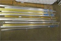 Group 6' metal stair edging - assorted finishes