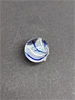 Blue And White Marble Ribbon Core