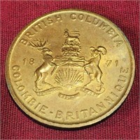 British Columbia Pacific Dogwood Token Coin