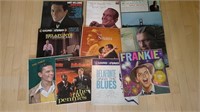 LPs Sinatra, Belafonte, Williams