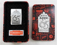 SEALED ZIPPO 65TH ANNIVERSARY LIGHTER W/BOX