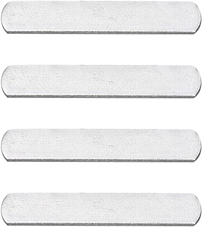 FAVOMOTO 4Pcs Electroplating Steel Plate for Weigh