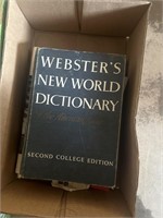 Webster dictionary & other books