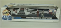 NIB Star Wars Dagger Squadron B-Wing Fighter