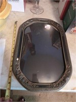 Domed glass picture frame