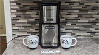 HAMILTON BEACH BREW STATION AND CUPS