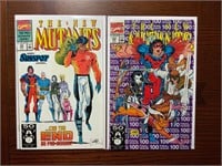 Marvel Comics 2 piece New Mutants 99 & 100