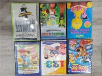 6 DVDS FOR KIDS, NEW - SEALED