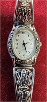 Vintage silver tone watch