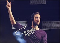 Autograph COA Calvin Harris Photo