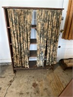 Primitive canning cupboard