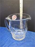 HEAVY CRYSTAL WATER PITCHER