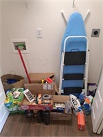 Cleaning Supplies, Step ladder, Ironing Board