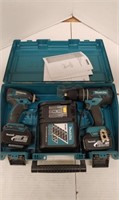 Makita 18v cordless impact driver and drill set