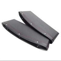 2 Pcs PU Leather Car Storage Pockets