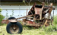 Old potato harvester - for scrap iron