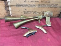 Vintage 3 Trumpet Air Horn - possibly Stutz