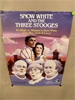 SNOW WHITE & THE THREE STOOGES - 1985 - 21" X 27"