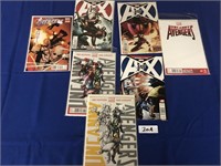 (7) Avenger & Avenger vs X-Men Comic Books