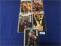 (5) Gambit & Deadpool Comic Books