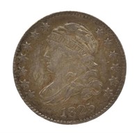 1825 US CAPPED BUST 10C SILVER COIN
