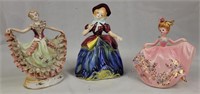 Ceramic Lady Figures Lot