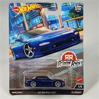 HOT WHEELS PREMIUM RONIN RUN '95 MAZDA RX7 NIP