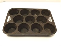 Cast Iron Muffin Pan Made in USA