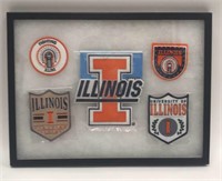 University of Illinois Embroidered Patches