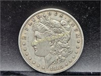 1885 U.S. MORGAN SILVER DOLLAR