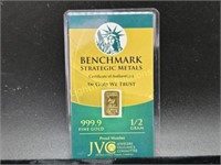 .999 PURE GOLD FROM BENCHMARK