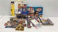 NASCAR lot- cups, collector cards, magazines,