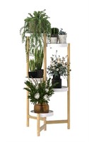 unho 5-Tier Bamboo Plant Stand: Indoor Potted Flow