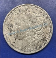 1921 Morgan Silver dollar, no mint mark