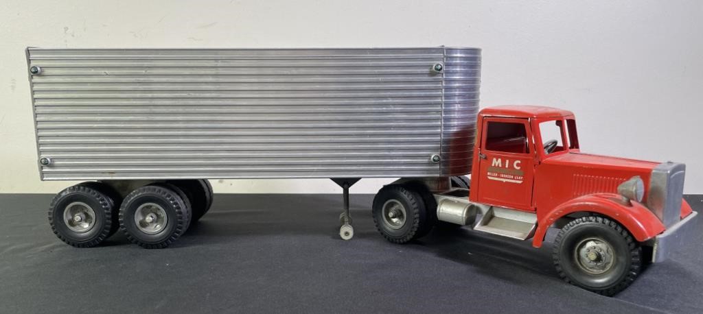 Smith Miller MIC Ironson Toy Tractor Trailer Semi