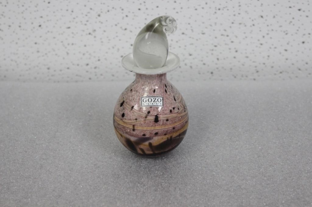 A Gozo Glass Perfume Bottle