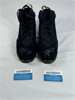 Pair of Michael Jordan Autographed Shoes + COA's