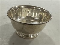 Sterling Footed Bowl