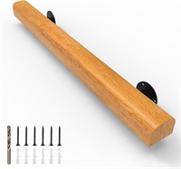 2FT Wood Stair Handrails Wall Mount (2ft)