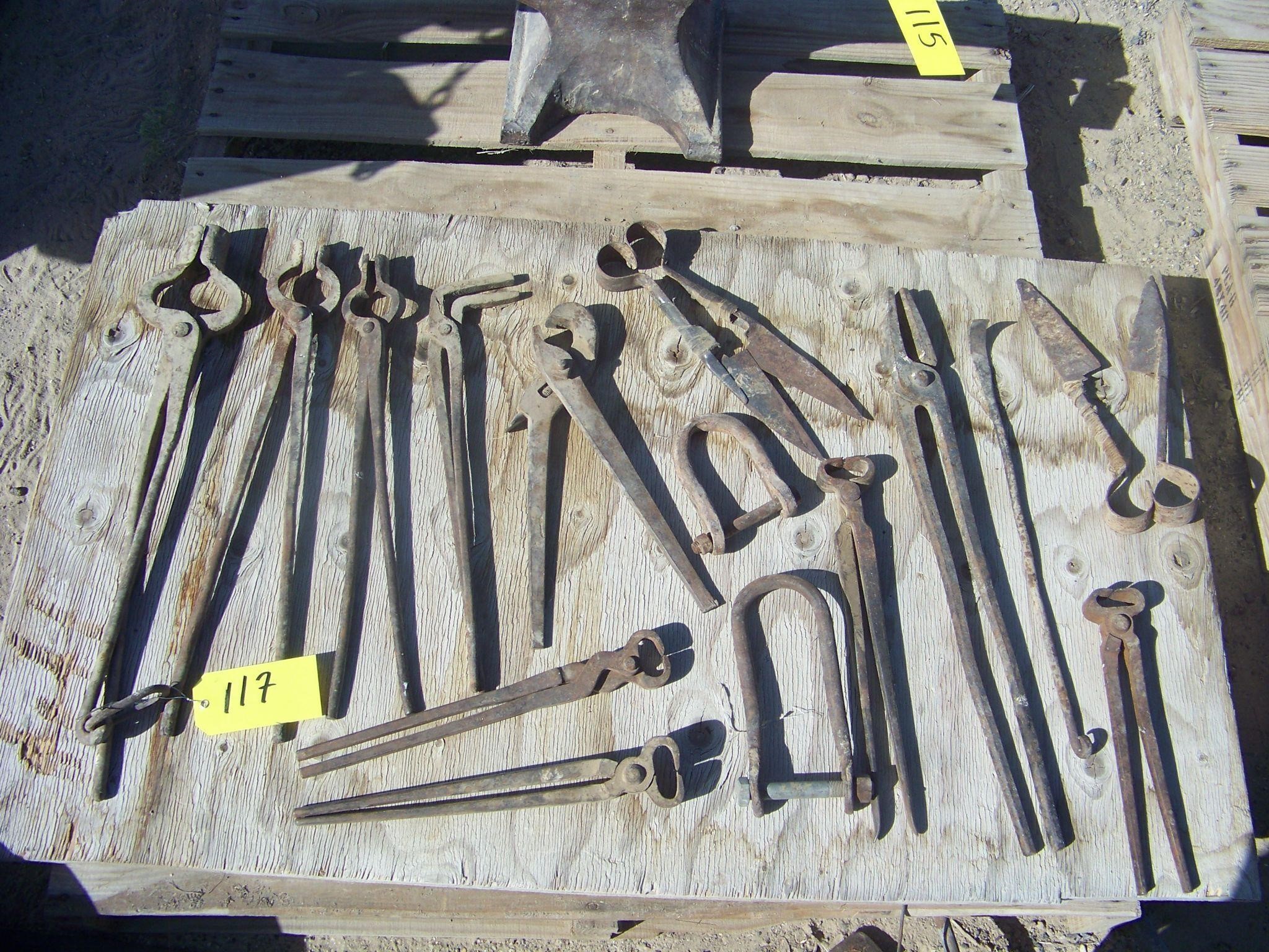 Vintage Blacksmithing Tools