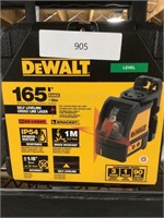 Dewalt level 165’ range red laser L Bracket (New/