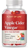 SEALED! Apple Cider Vinegar Gummies by Plant of