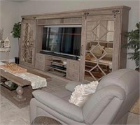 Large Entertainment Cabinet with sliding doors