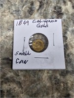 1849 California Gold Coin